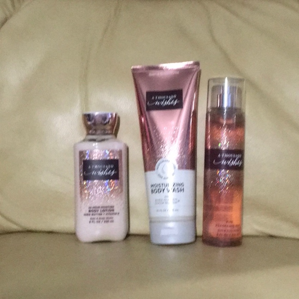 Bath and body works in a thousand wishes